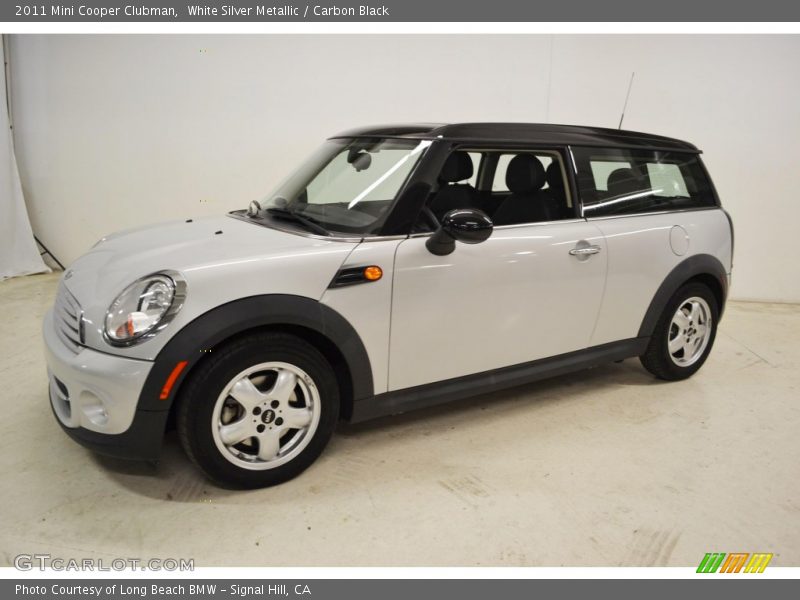 White Silver Metallic / Carbon Black 2011 Mini Cooper Clubman