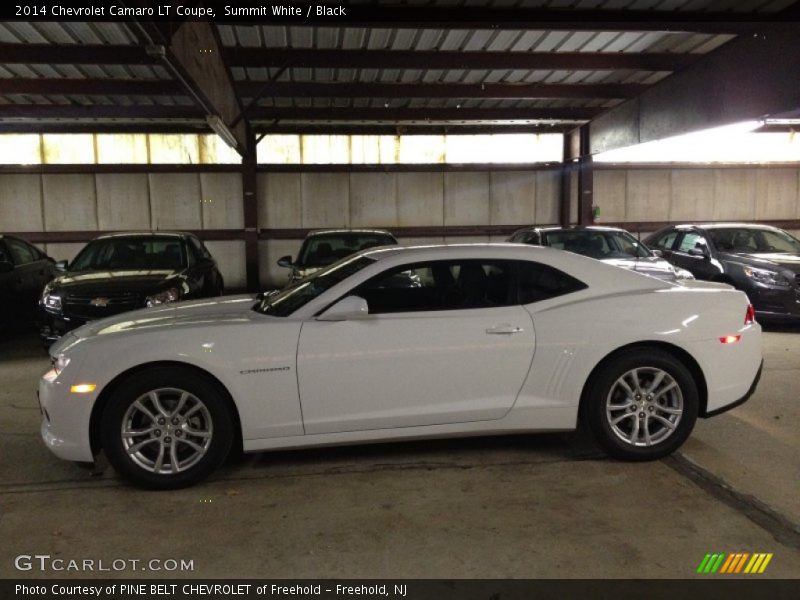 Summit White / Black 2014 Chevrolet Camaro LT Coupe