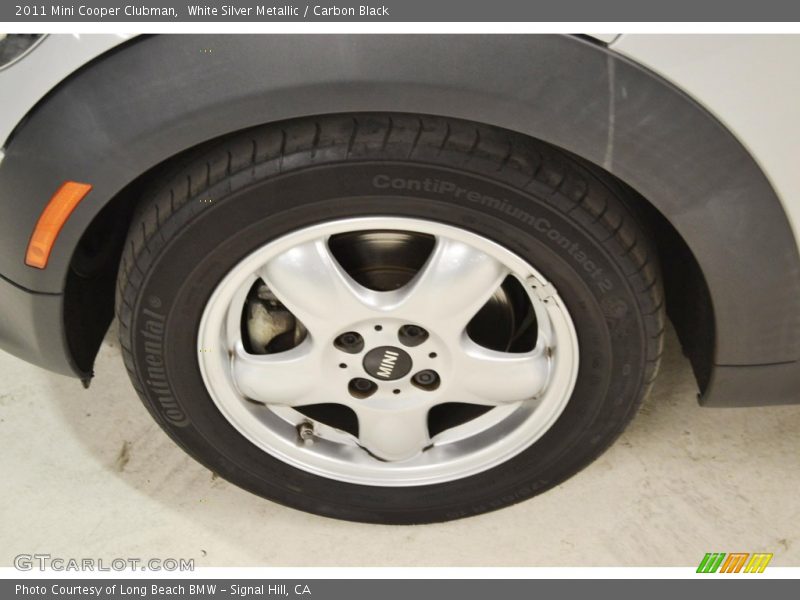 White Silver Metallic / Carbon Black 2011 Mini Cooper Clubman