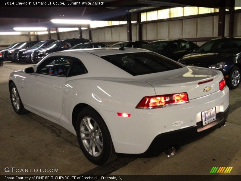 Summit White / Black 2014 Chevrolet Camaro LT Coupe