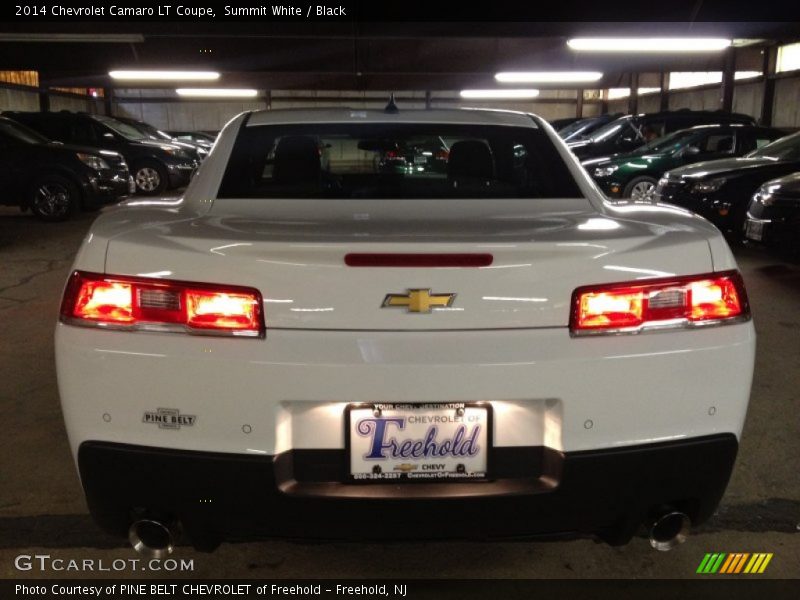 Summit White / Black 2014 Chevrolet Camaro LT Coupe