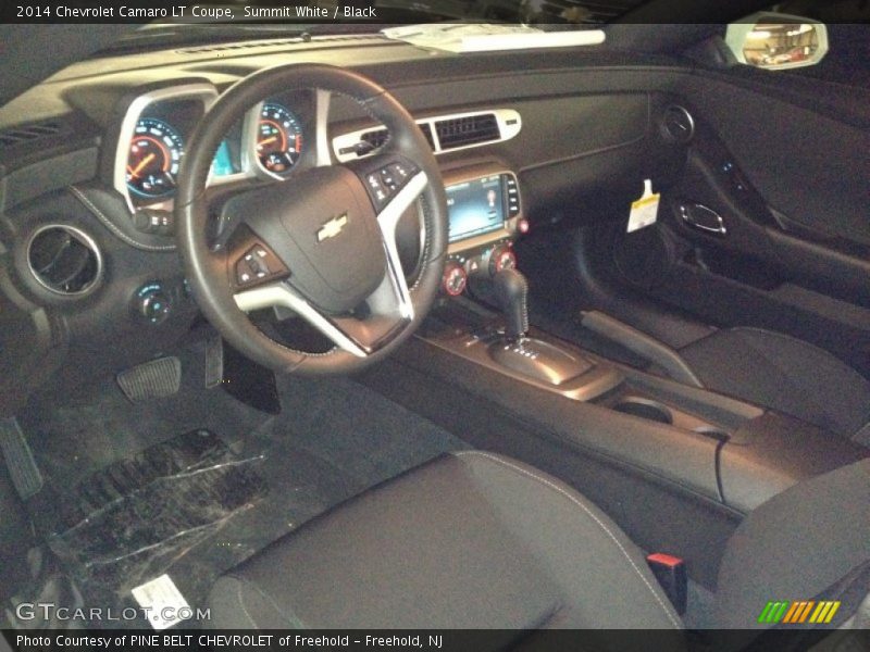Summit White / Black 2014 Chevrolet Camaro LT Coupe