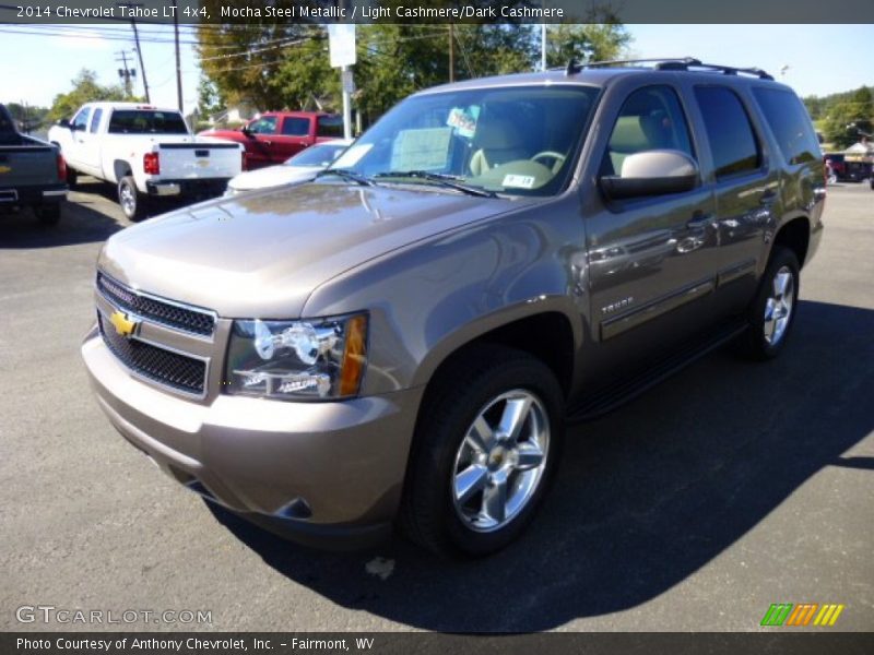 Mocha Steel Metallic / Light Cashmere/Dark Cashmere 2014 Chevrolet Tahoe LT 4x4