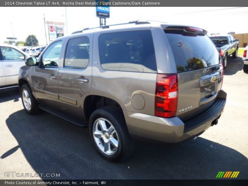 Mocha Steel Metallic / Light Cashmere/Dark Cashmere 2014 Chevrolet Tahoe LT 4x4