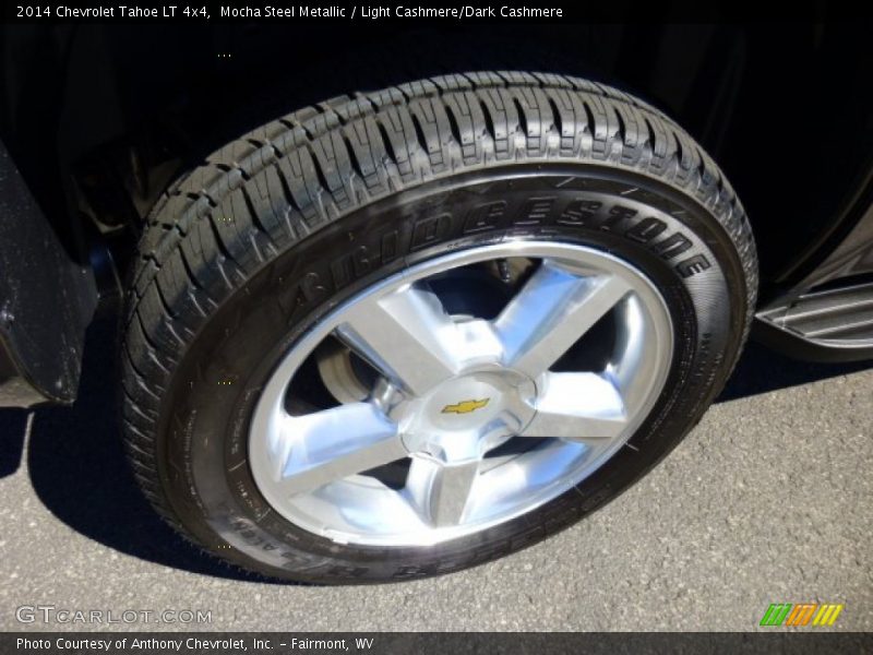 Mocha Steel Metallic / Light Cashmere/Dark Cashmere 2014 Chevrolet Tahoe LT 4x4