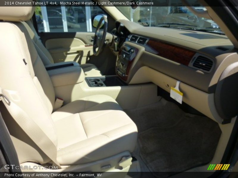 Mocha Steel Metallic / Light Cashmere/Dark Cashmere 2014 Chevrolet Tahoe LT 4x4