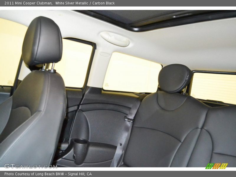 White Silver Metallic / Carbon Black 2011 Mini Cooper Clubman