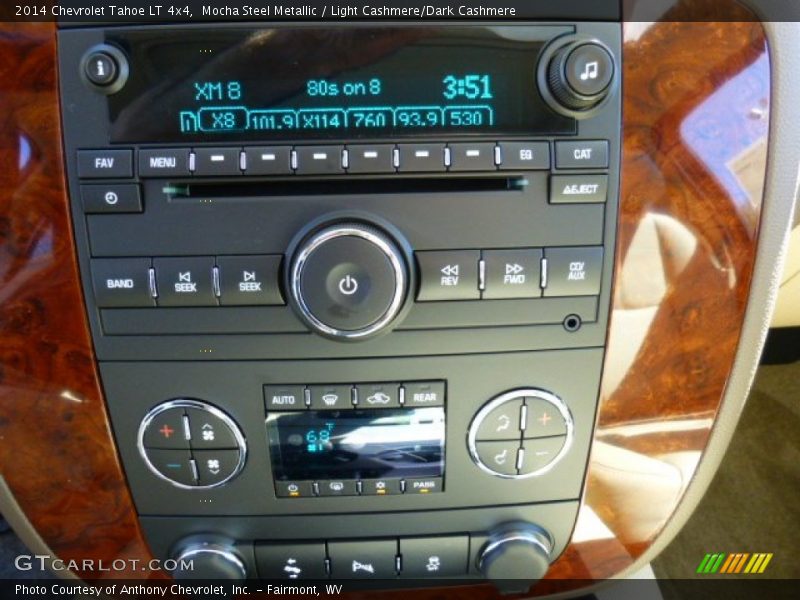 Mocha Steel Metallic / Light Cashmere/Dark Cashmere 2014 Chevrolet Tahoe LT 4x4