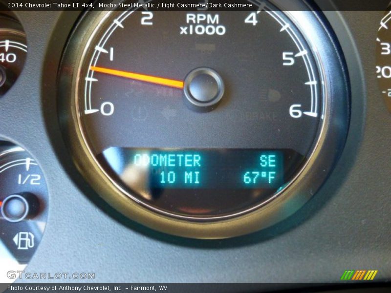 Mocha Steel Metallic / Light Cashmere/Dark Cashmere 2014 Chevrolet Tahoe LT 4x4