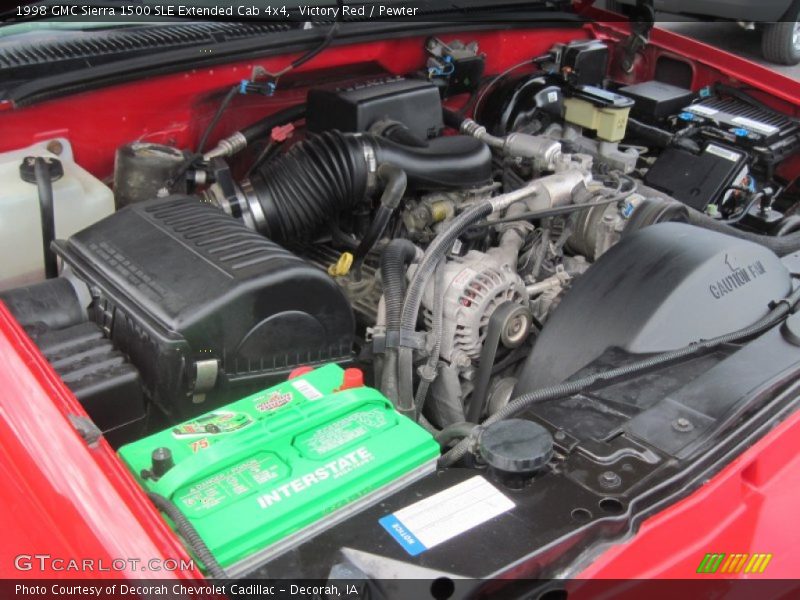 1998 Sierra 1500 SLE Extended Cab 4x4 Engine - 5.7 Liter OHV 16-Valve V8