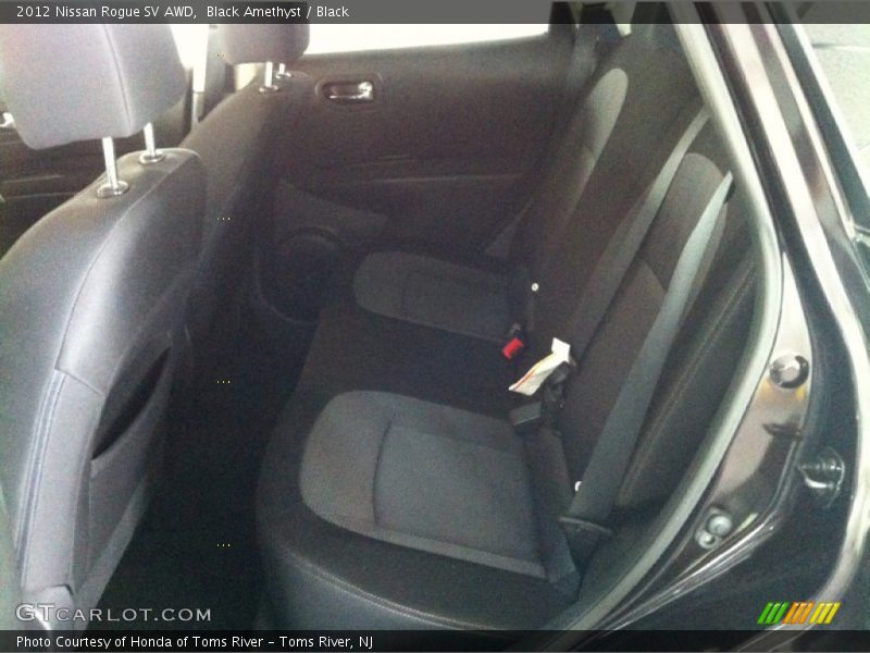 Black Amethyst / Black 2012 Nissan Rogue SV AWD
