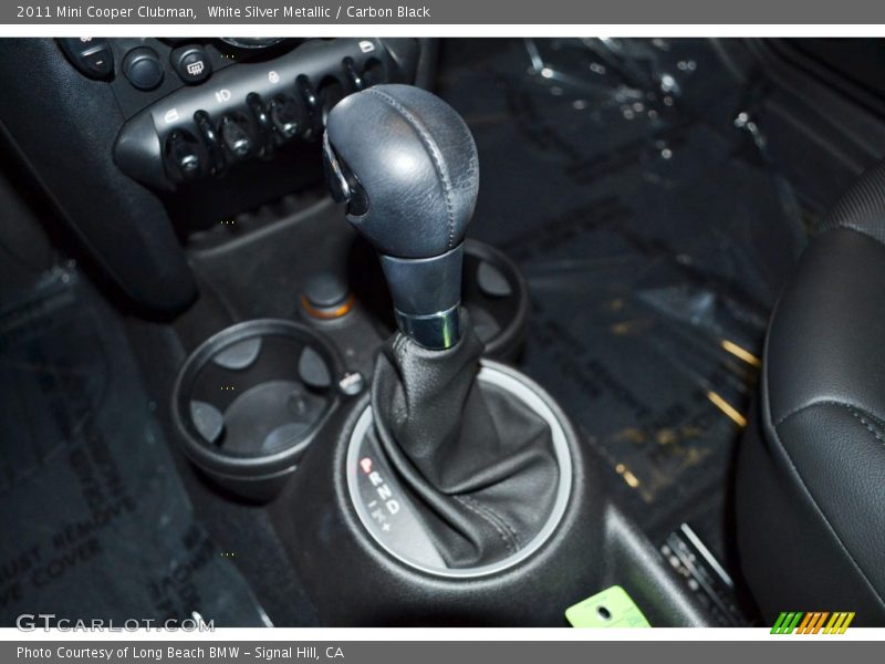 White Silver Metallic / Carbon Black 2011 Mini Cooper Clubman