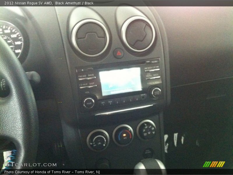 Black Amethyst / Black 2012 Nissan Rogue SV AWD