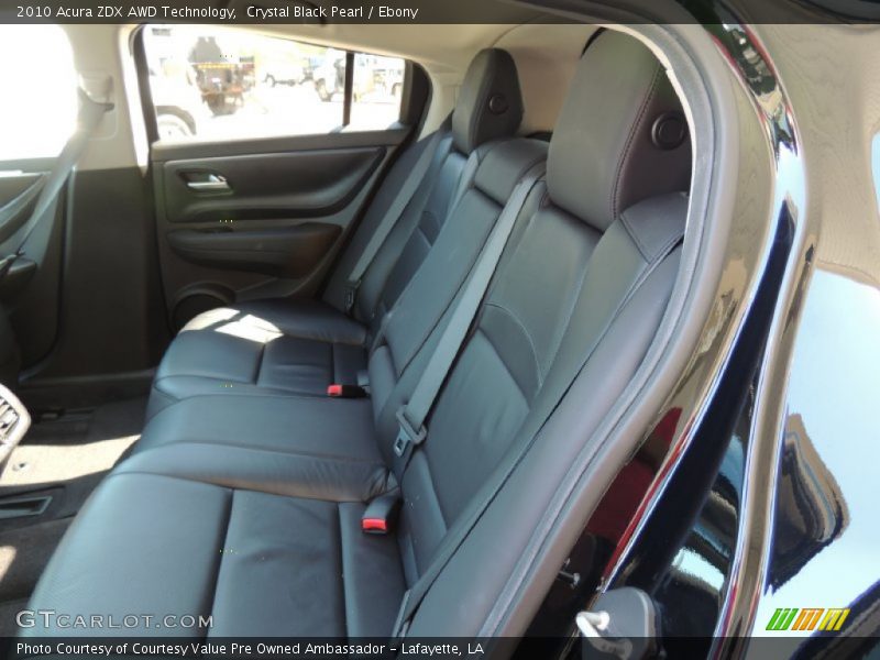 Crystal Black Pearl / Ebony 2010 Acura ZDX AWD Technology