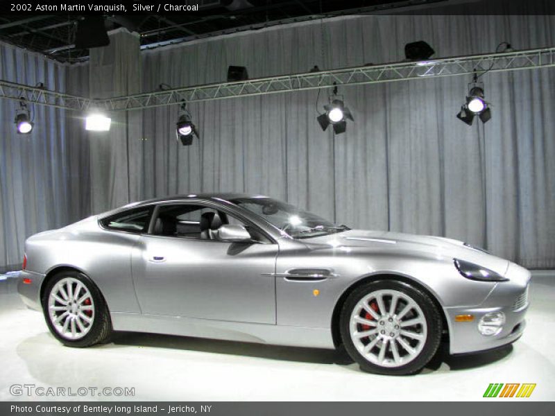 Silver / Charcoal 2002 Aston Martin Vanquish