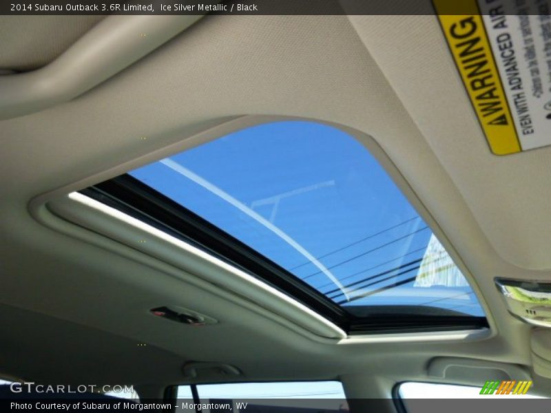 Ice Silver Metallic / Black 2014 Subaru Outback 3.6R Limited