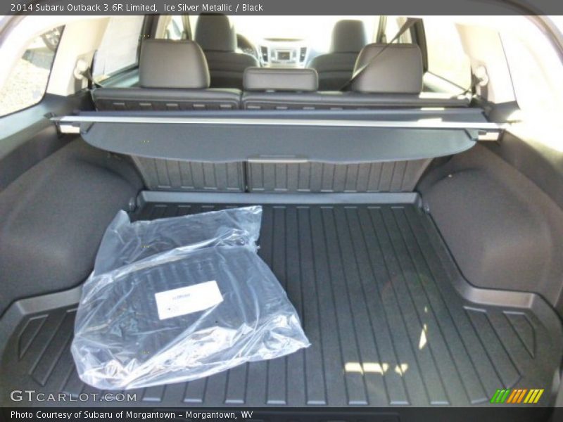 Ice Silver Metallic / Black 2014 Subaru Outback 3.6R Limited