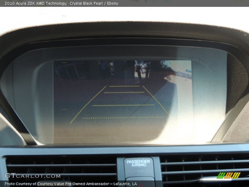 Crystal Black Pearl / Ebony 2010 Acura ZDX AWD Technology