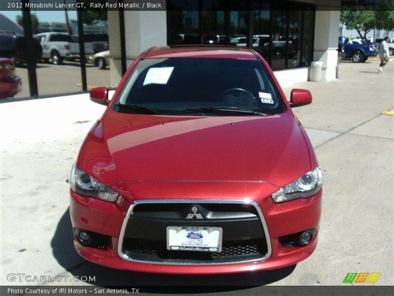 Rally Red Metallic / Black 2012 Mitsubishi Lancer GT