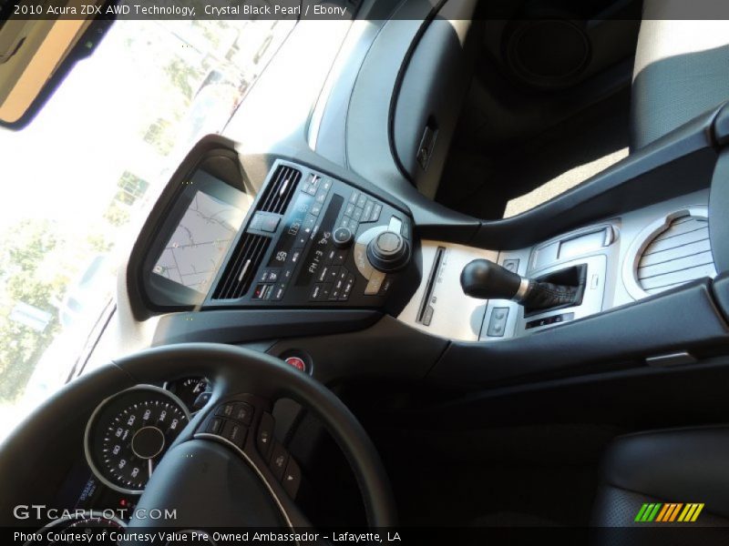Crystal Black Pearl / Ebony 2010 Acura ZDX AWD Technology