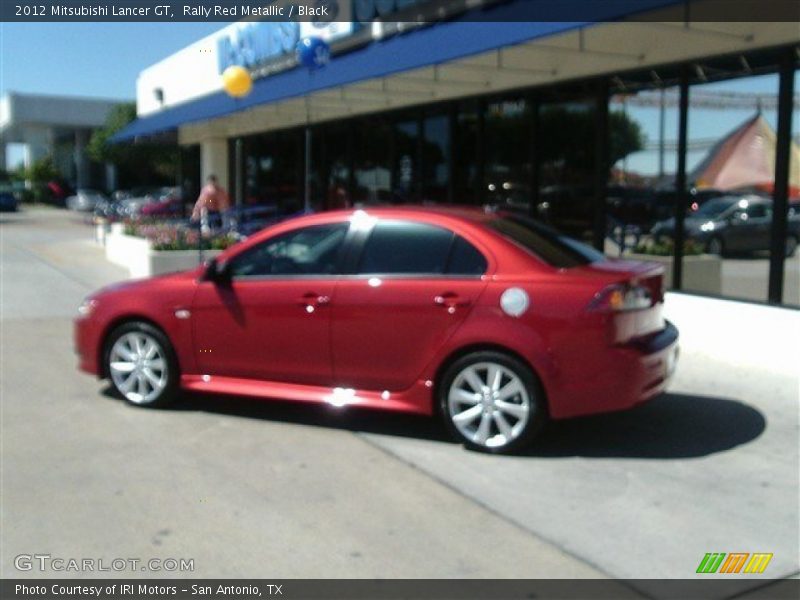 Rally Red Metallic / Black 2012 Mitsubishi Lancer GT