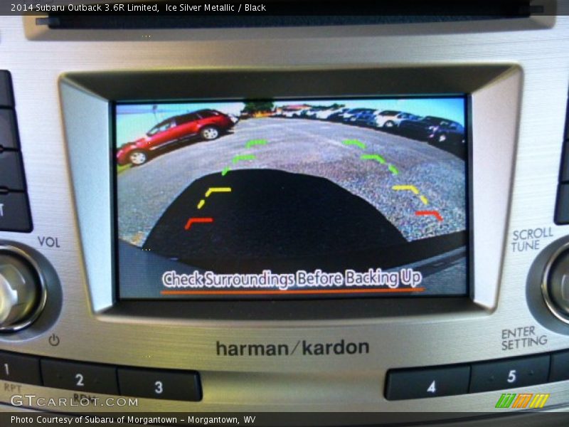 Ice Silver Metallic / Black 2014 Subaru Outback 3.6R Limited