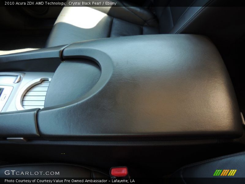 Crystal Black Pearl / Ebony 2010 Acura ZDX AWD Technology