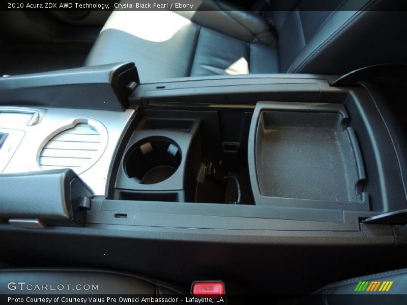 Crystal Black Pearl / Ebony 2010 Acura ZDX AWD Technology