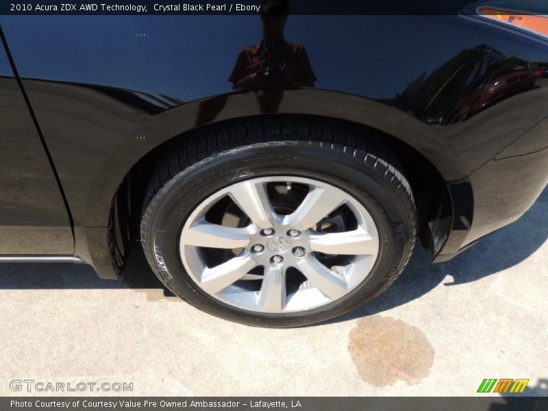 Crystal Black Pearl / Ebony 2010 Acura ZDX AWD Technology