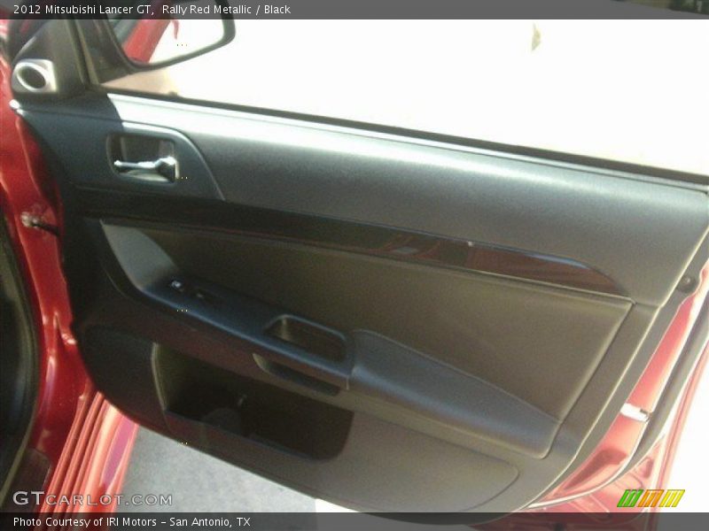 Rally Red Metallic / Black 2012 Mitsubishi Lancer GT