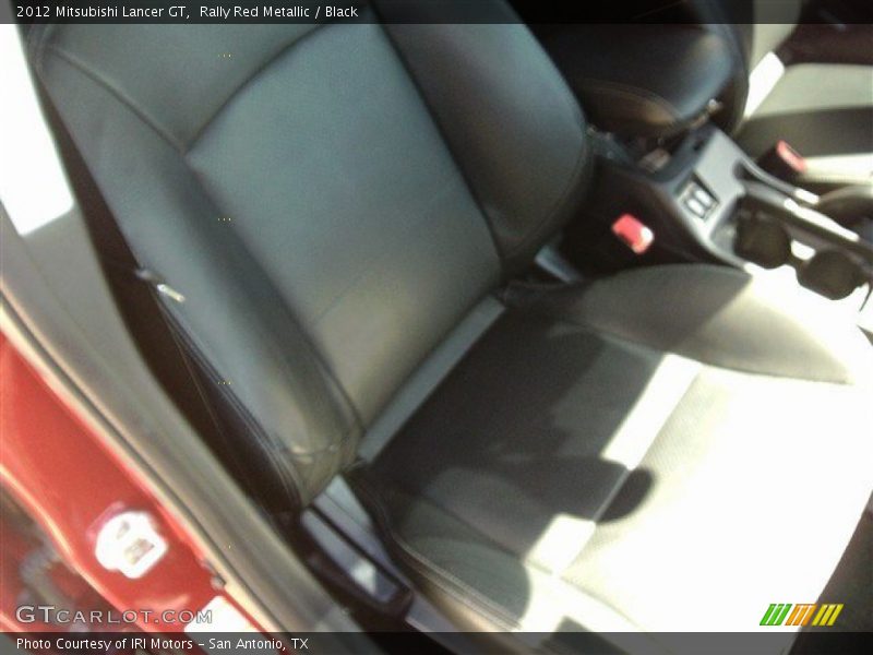 Rally Red Metallic / Black 2012 Mitsubishi Lancer GT