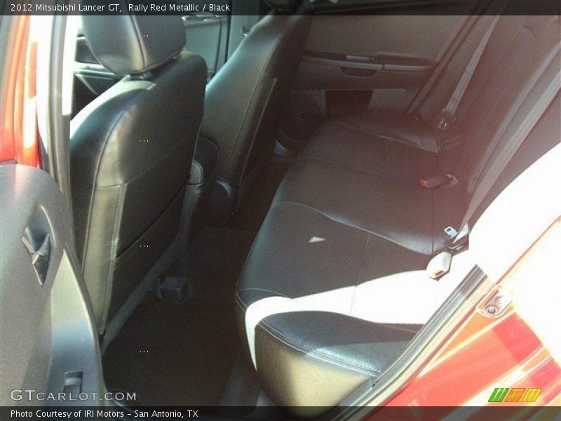 Rally Red Metallic / Black 2012 Mitsubishi Lancer GT