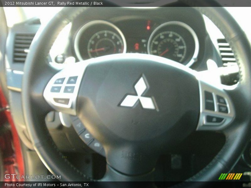 Rally Red Metallic / Black 2012 Mitsubishi Lancer GT