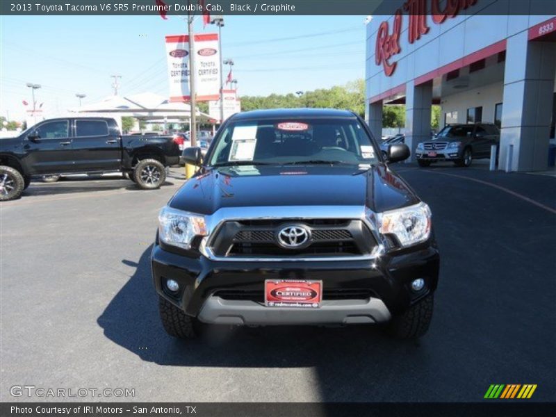 Black / Graphite 2013 Toyota Tacoma V6 SR5 Prerunner Double Cab