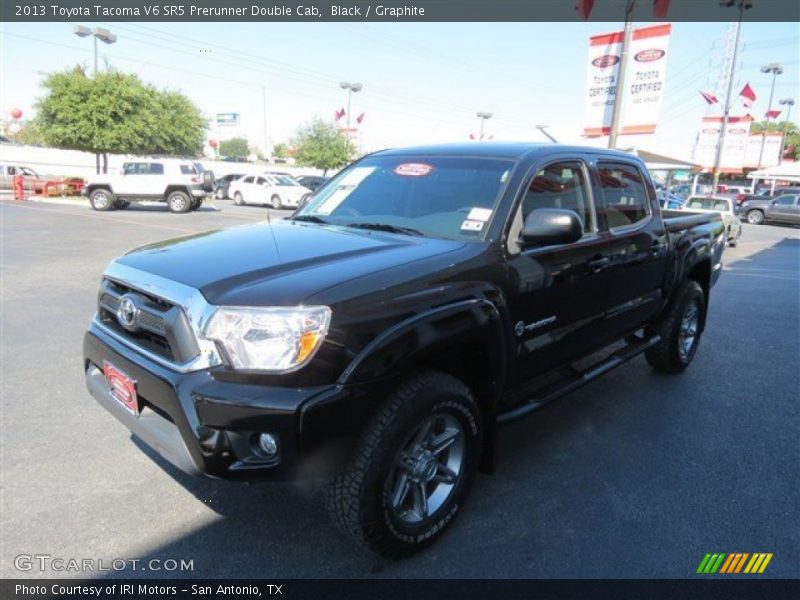 Black / Graphite 2013 Toyota Tacoma V6 SR5 Prerunner Double Cab