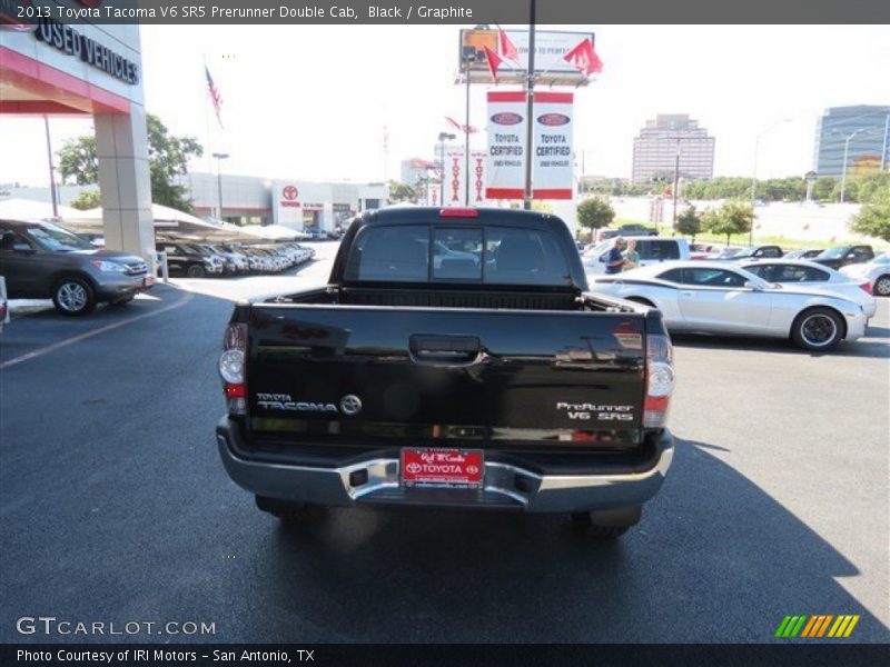 Black / Graphite 2013 Toyota Tacoma V6 SR5 Prerunner Double Cab