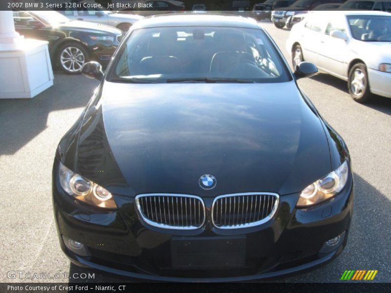 Jet Black / Black 2007 BMW 3 Series 328xi Coupe