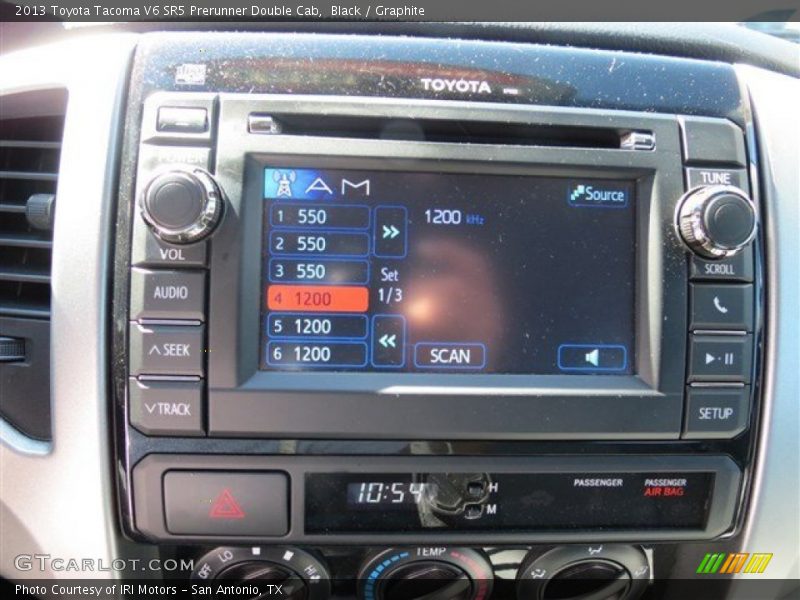 Black / Graphite 2013 Toyota Tacoma V6 SR5 Prerunner Double Cab