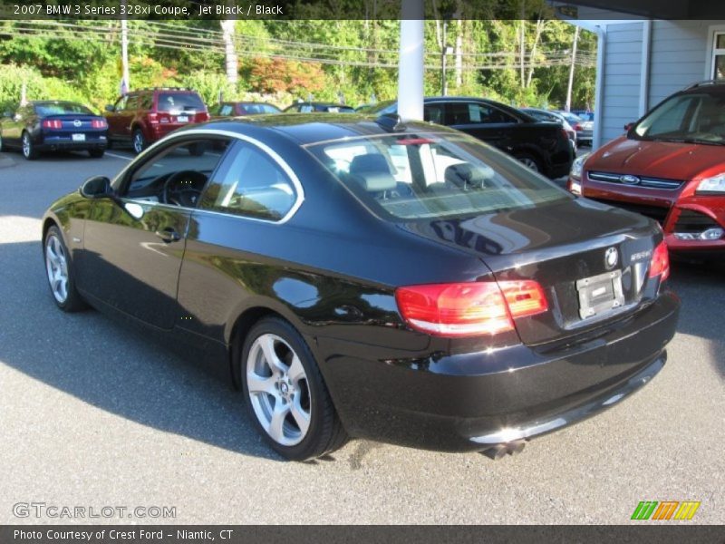 Jet Black / Black 2007 BMW 3 Series 328xi Coupe