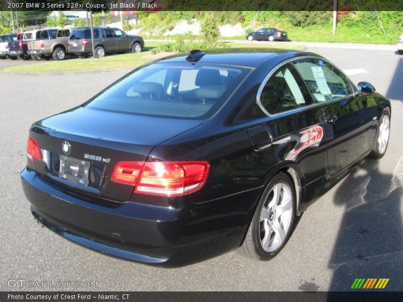 Jet Black / Black 2007 BMW 3 Series 328xi Coupe