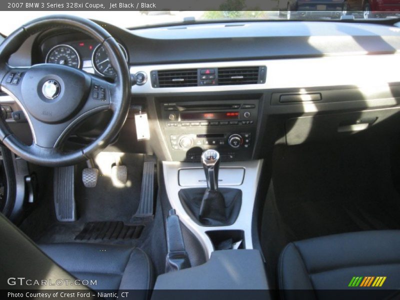 Jet Black / Black 2007 BMW 3 Series 328xi Coupe