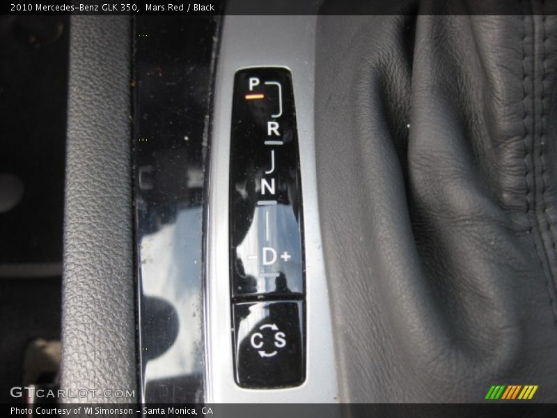 Mars Red / Black 2010 Mercedes-Benz GLK 350