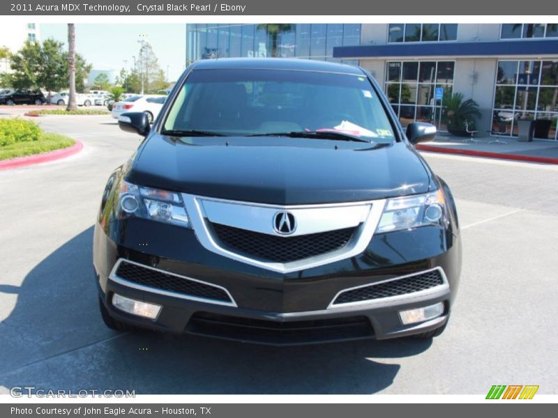 Crystal Black Pearl / Ebony 2011 Acura MDX Technology
