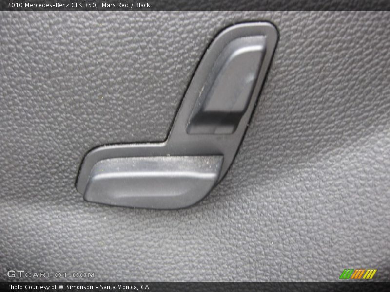 Mars Red / Black 2010 Mercedes-Benz GLK 350