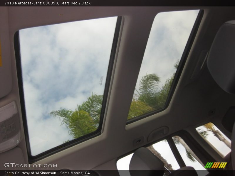 Mars Red / Black 2010 Mercedes-Benz GLK 350