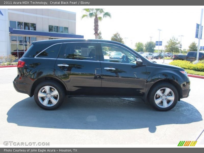 Crystal Black Pearl / Ebony 2011 Acura MDX Technology