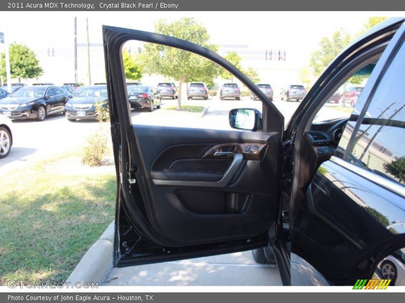 Crystal Black Pearl / Ebony 2011 Acura MDX Technology