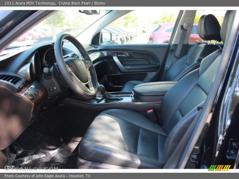 Crystal Black Pearl / Ebony 2011 Acura MDX Technology