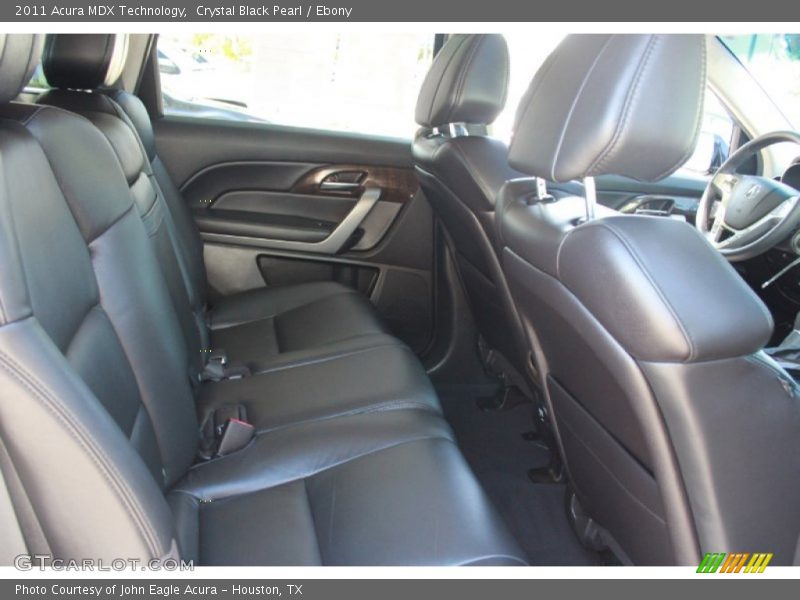 Crystal Black Pearl / Ebony 2011 Acura MDX Technology
