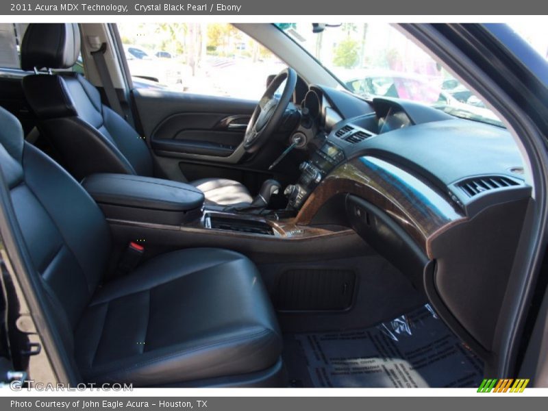 Crystal Black Pearl / Ebony 2011 Acura MDX Technology